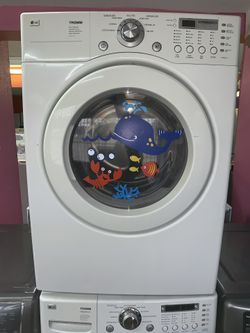 LG washer and dryer electric