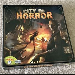 CITY OF HORROR BOARD GAME BOX OPENED BUT NEVER PLAYED LIKR NEW CONDITION ASKING $15 