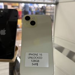 iPhone 15 Unlocked 128gb