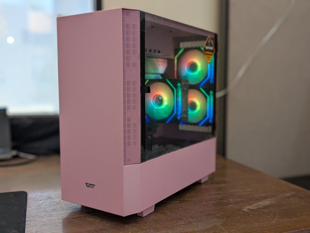 Intel Core i7 12700k Pink RGB Desktop PC Computer