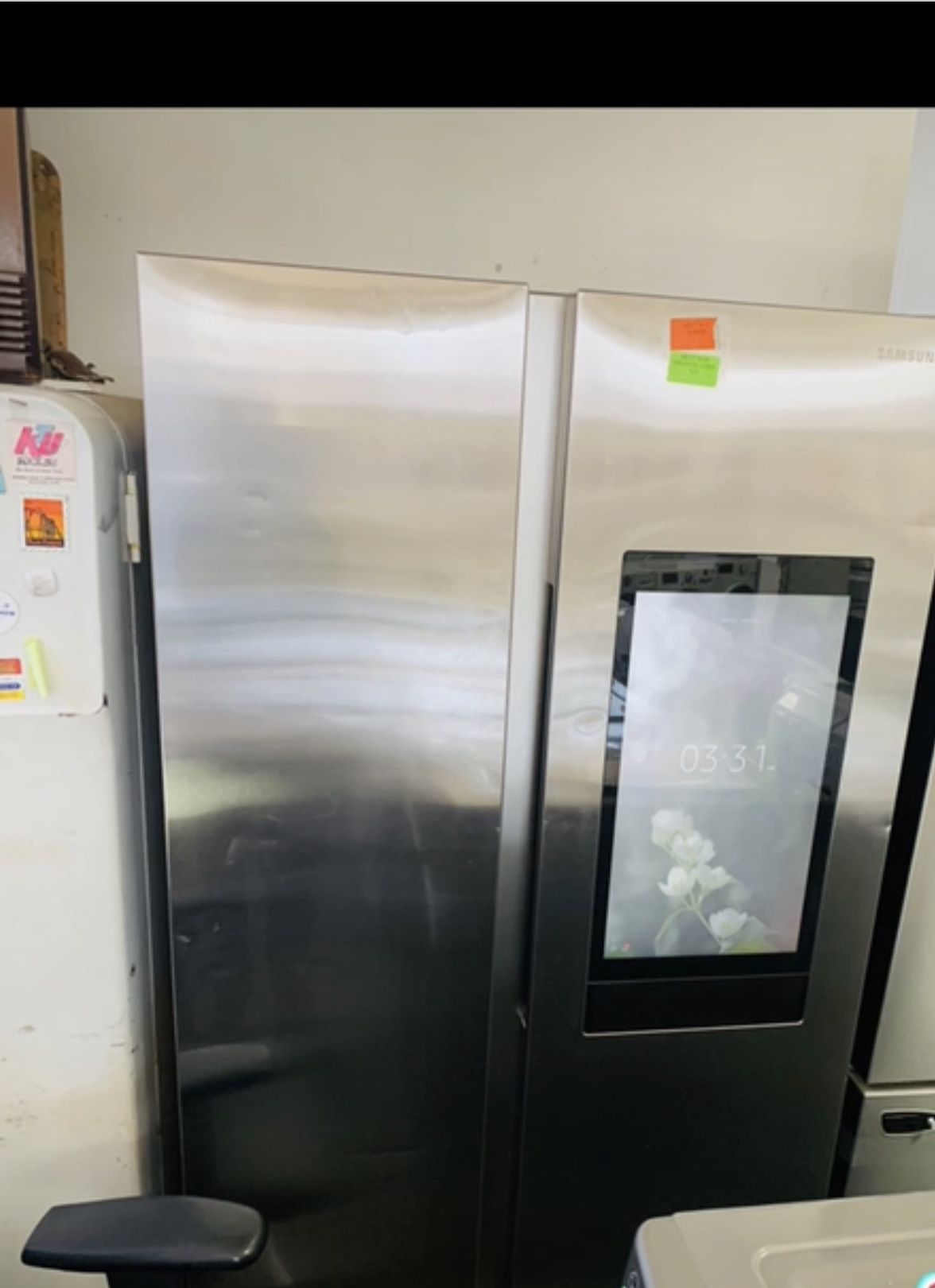 The Refrigerators With A Screen Arrived. I Have 2 As Now. Both Samsung. 1 With3 Doors The Other With 2Doors . $2100.