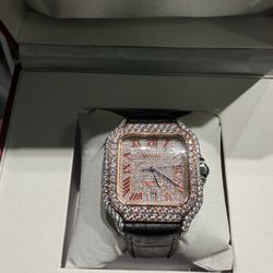 Moissanite Watch 
