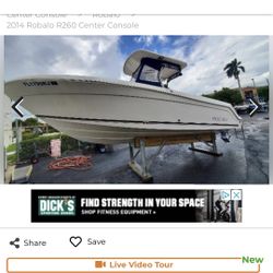 2014 Robalo R260