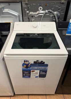 LG 5.0 Cu Ft SMART Top Load Washer White