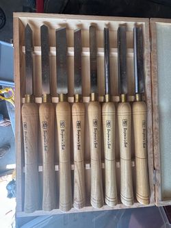 Benjamin's Best M2 HSS Wood Lathe Chisel Set