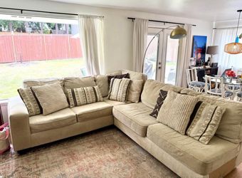 Beige Sofa