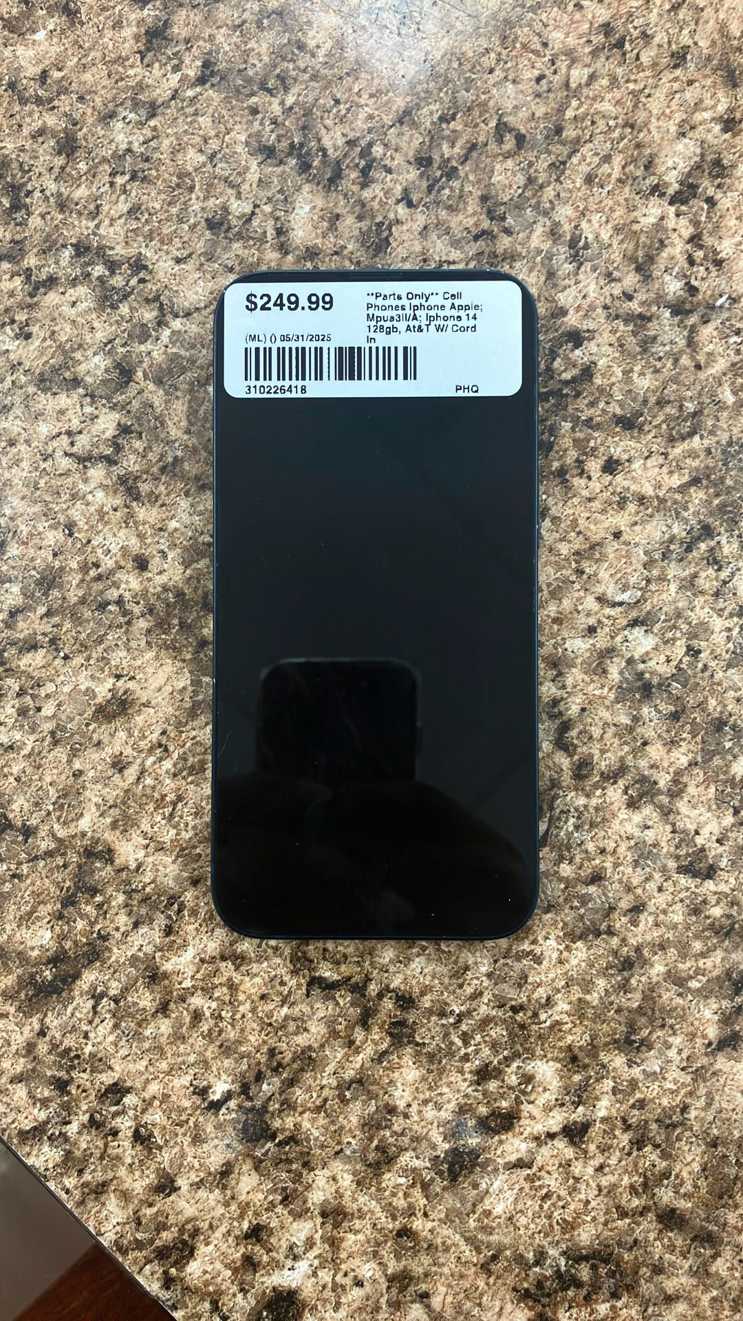 *Parts Only** iPhone 14