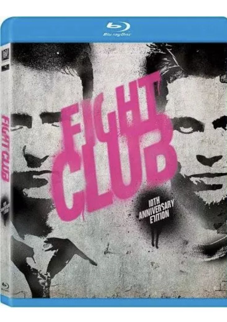 Fight Club (10th Anniversary Edition) [Blu-ray] - Blu-ray - Movie  dvd slipcover - Excellent