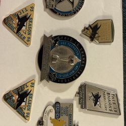 Vintage San Jose Sharks Pins