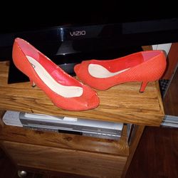 Orange Shoe