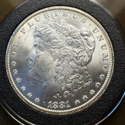1881-CC Carson City Morgan Silver Dollar (1 coin)