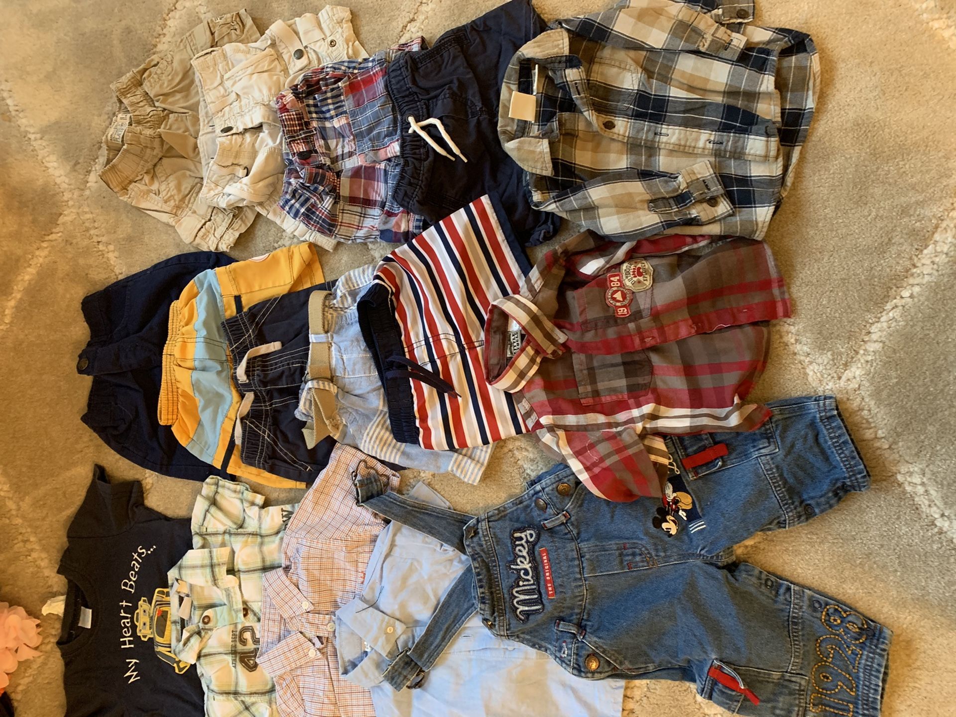 Clothes size 12 month boy