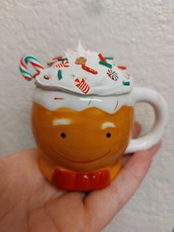Mini Gingerbread Hot Cocoa Cup