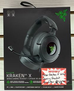 Razer Kraken X Wired Gaming Headset Brand New