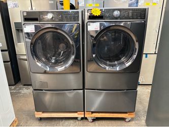 Used Kenmore Front Load Washer & Gas Dryer Set