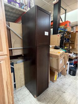 Dark Brown pantry shaker 84”