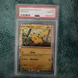 PSA Graded Slab Pikachu McDonald’s Edition Gem MT