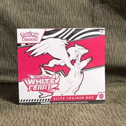 Pokemon White Flare ETB [Factory Sealed]