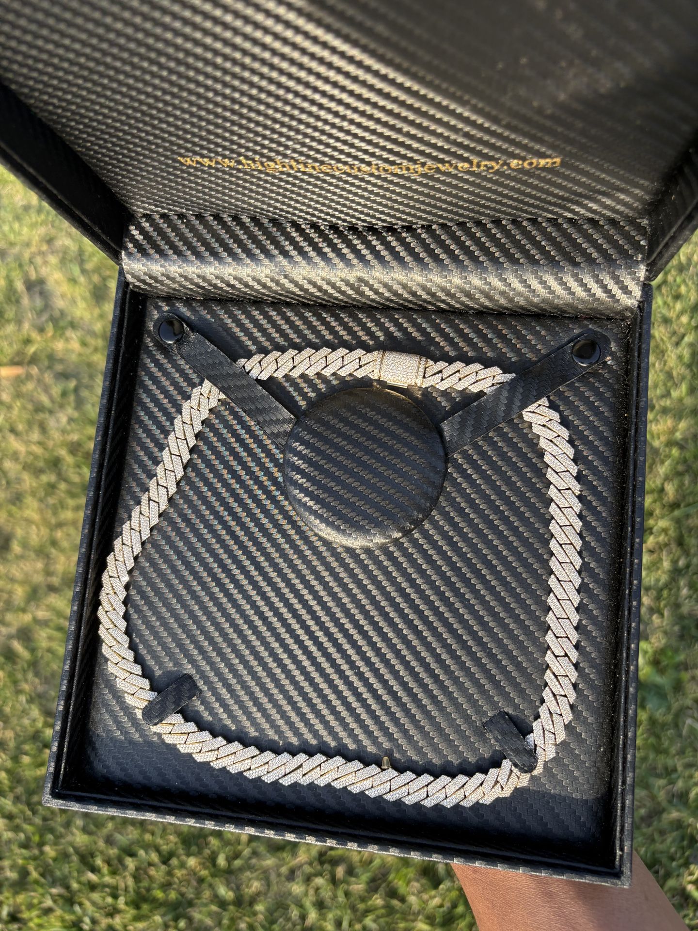 Custom diamond Cuban Chain 10mm
