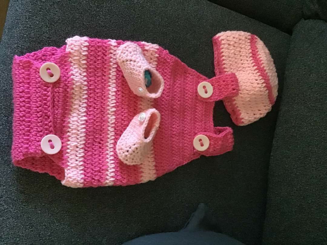 Crochet para. Bebe de 0a3 meses