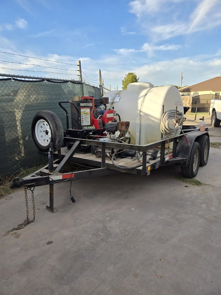 Commercial Pressure Washer 2024 Trailer W/ Title