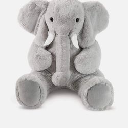 Vermont Teddy Bear Giant Stuffed Cuddle Elephant