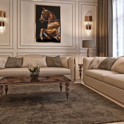 Luxury Sofas , Set Of Custom Made furniture 🚚