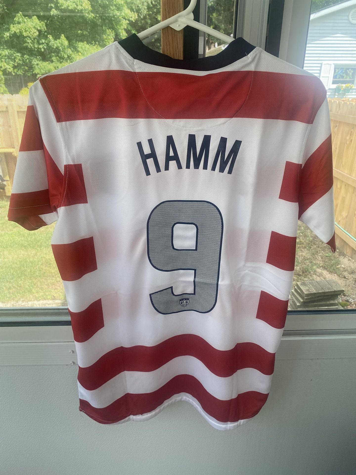 Mia Hamm Jersey Soccer USA Men Adult USWNT Small New NWT 2012 Waldo NWSL S #9