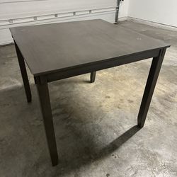 Grey Square Kitchen Table 