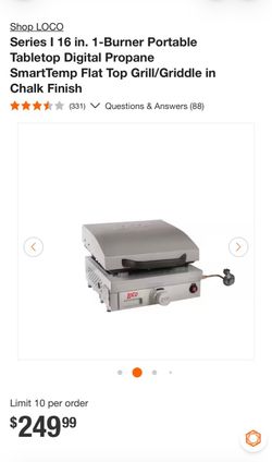 16" loco griddle