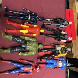 8 Figures 10’ton12 Inch $25 Each Set 