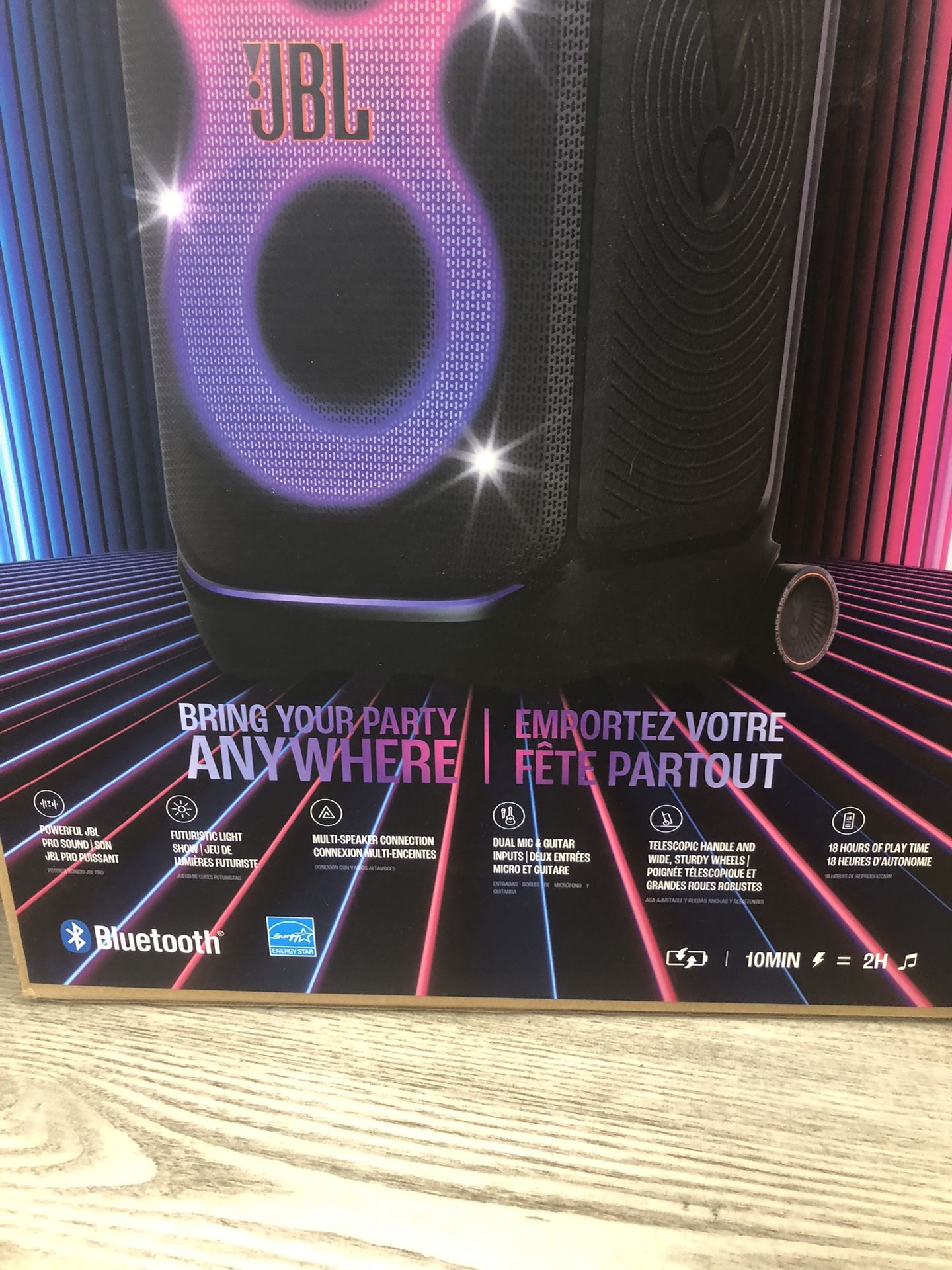 JBL Partybox 320 Bluetooth Speaker New