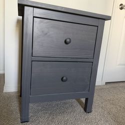 Gray IKEA Nightstand – $50