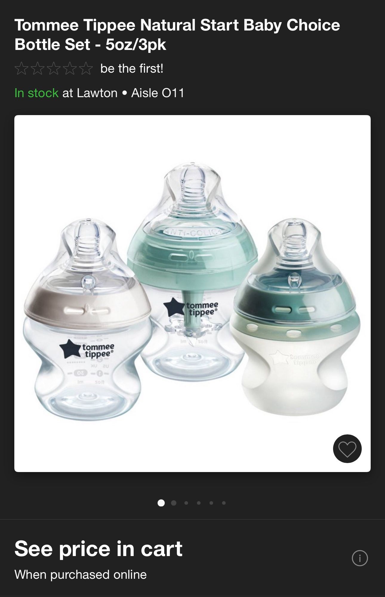 Tommee Tippee Baby Bottles