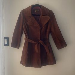 Women’s Vintage Suede Coat