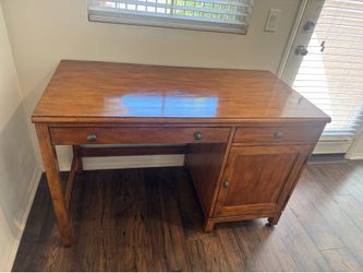 Ethan Allen solid wood desk