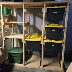 Storage Container Shelving