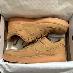 Nike Air Force 1 Flax Wheat Gum Light Brown