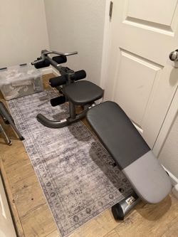 Adjustable Ab Crunch Workout Bench