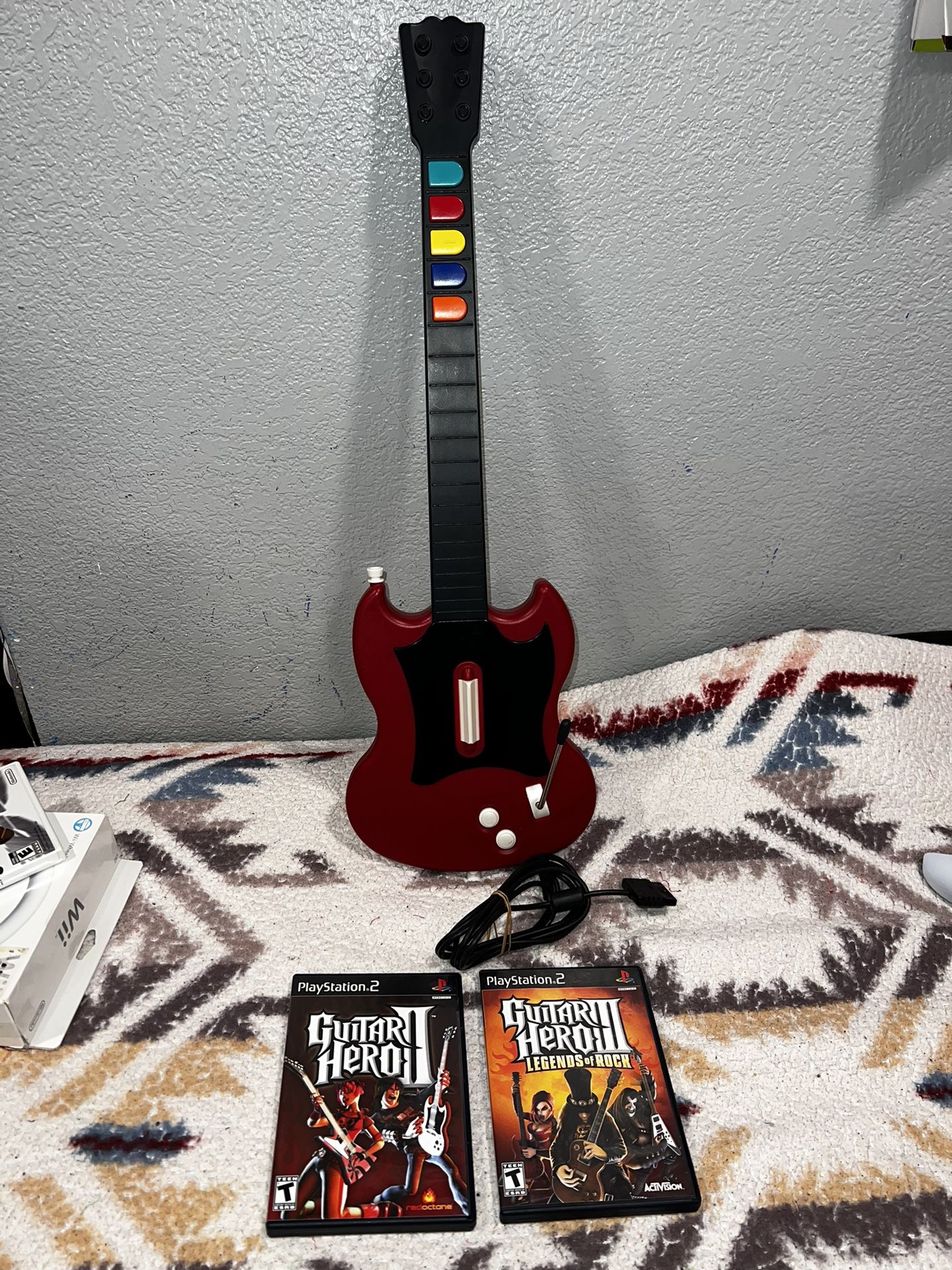 Guitar Hero Bundle For PS2