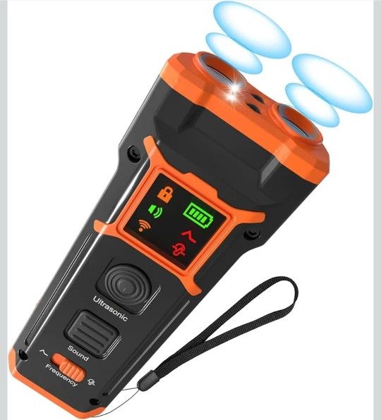 Brand New Unopened. 2025 Dog Training Bark Deterrent Device, Anti-Barking Device with HD Display and LED Flashlight for Dogs, Stop Bad Behavior.