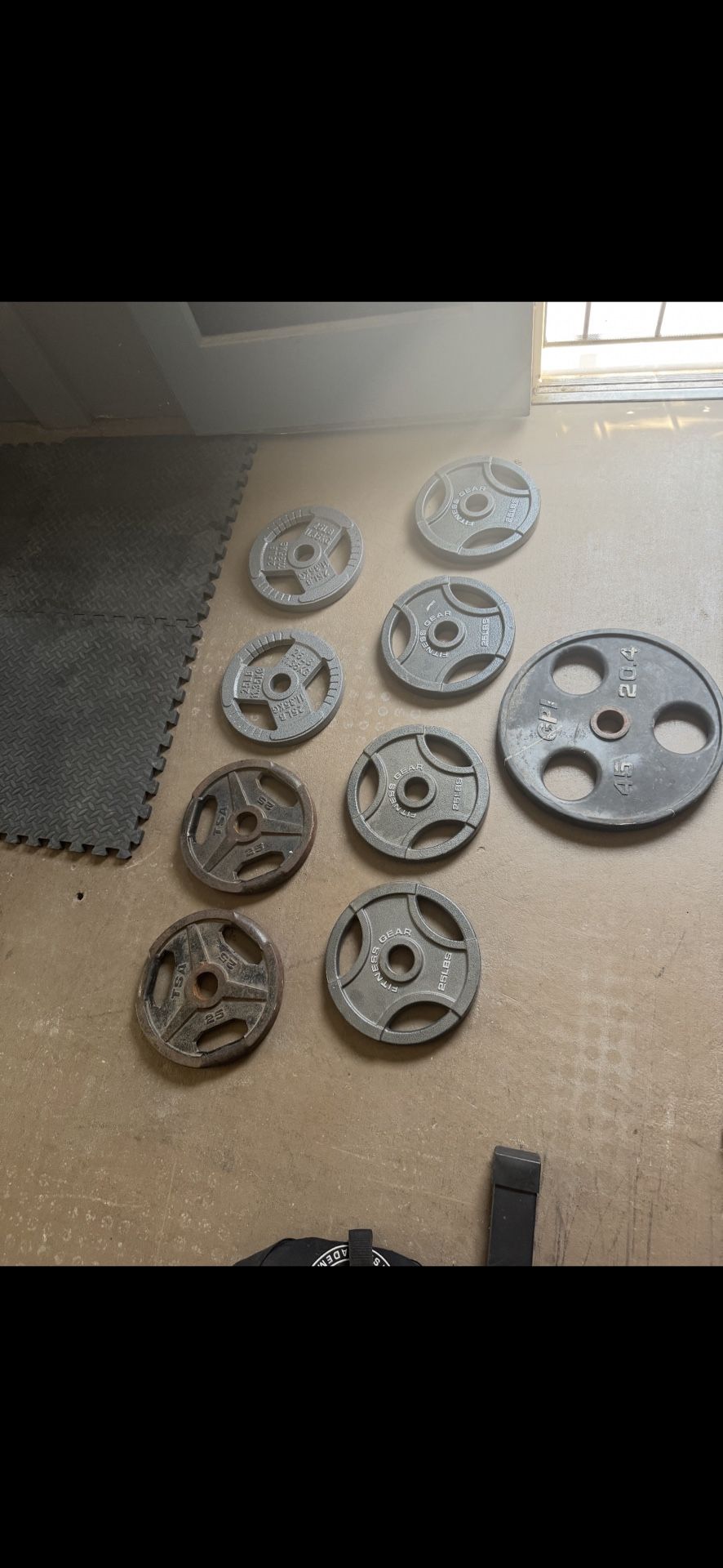 Various Olympic Weights