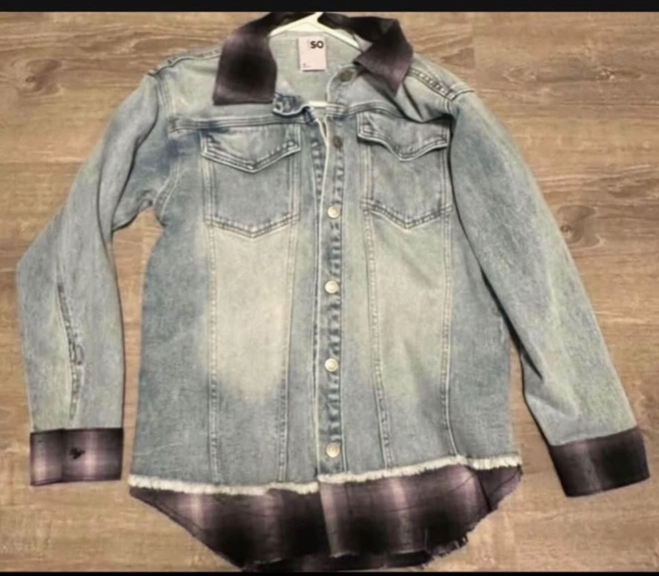 Womens Jean Jacket Size Med Brand New