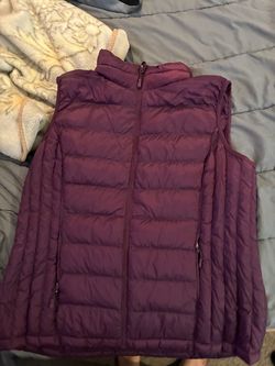 Burgundy vest Size XXL