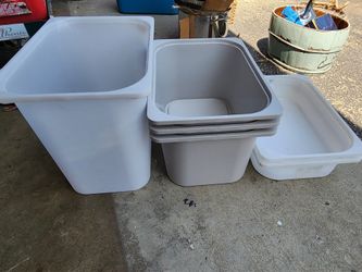 TROFAST storage bins in great condition