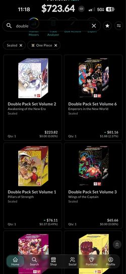 One piece cards