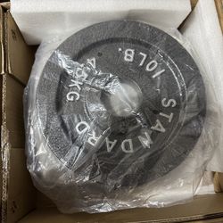 CAP Barbell 2-Inch Olympic Weight Plate - 10lb - 4 total