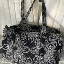 Vera Bradly, Duffle Bag, Weekend, Bag, Luggage, Cotton, Medallion 