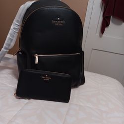 Katespade Backpack And Wallet 