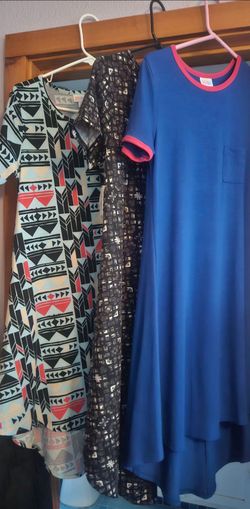 New lularoe carly dresses size xs all 3 for 50